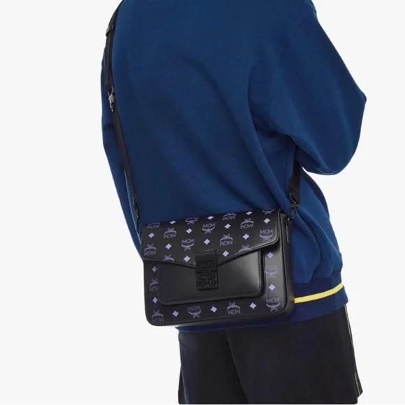 MCM MILLIE MONOGRAM CROSSBODY BAG - Picture 3 of 9